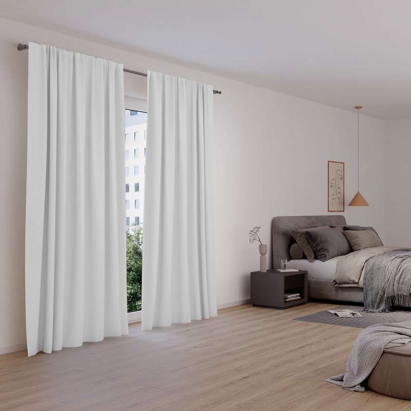 Thermo Vorhang Scott Chenille mit modernem Muster Wärme-/Kälteschutz für  Fenster/Türen nach Maß