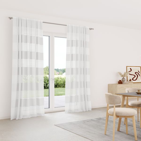 Gardinen grau - elegante Designs für dein Zuhause